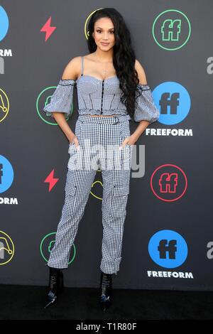 Ashley Nicole Williams aux arrivées de 2e Sommet à la forme originale, Goya studios de tournage, Los Angeles, CA 27 mars 2019. Photo par : Priscilla Grant/Everett Collection Banque D'Images