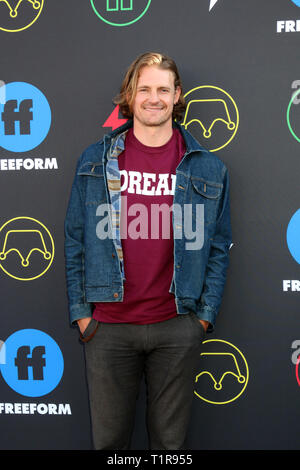 27 mars 2019 - Los Angeles, CA, USA - LOS ANGELES - MAR 27 : Josh Pence au 2e Sommet de forme libre à la Goya Studios le 27 mars 2019 à Los Angeles, CA (crédit Image : © Kay Blake/Zuma sur le fil) Banque D'Images