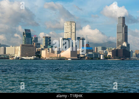 La péninsule de Kowloon à Hong Kong SAR Banque D'Images