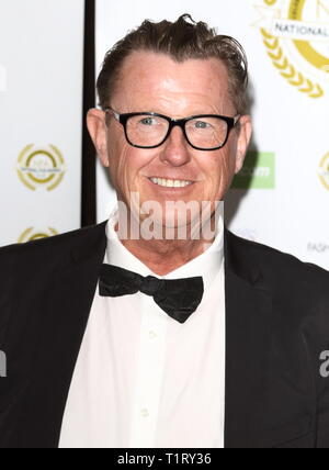 Kevin Kennedy arrive à la National Film Awards 2018 au Porchester Hall Banque D'Images