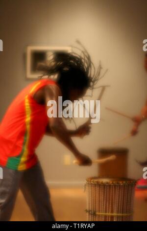 AfricanDance Ouest & Percussions Banque D'Images