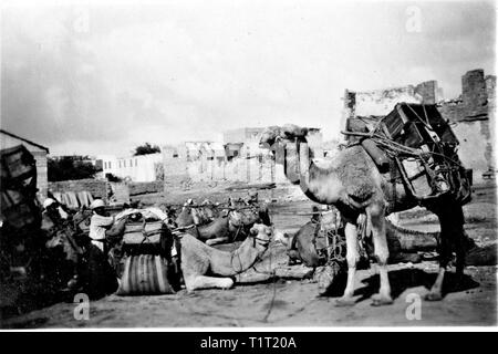 La Palestine PENDANT LA SECONDE GUERRE MONDIALE 1944 Banque D'Images