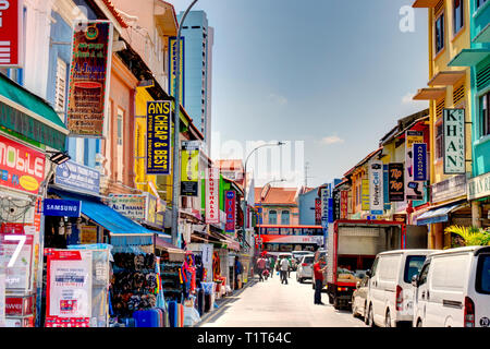 Little India, Singapour Banque D'Images