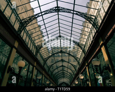 Passage des Princes, Boulevard des Italiens, Paris, France Banque D'Images