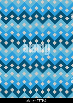 Modèle vectoriel continu oriental. L'arabe motif géométrique. Ornement vintage avec des diamants. Abstract pattern pour le tissu ou l'emballage Illustration de Vecteur