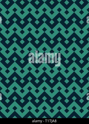 Modèle vectoriel continu oriental. L'arabe motif géométrique. Ornement vintage avec des diamants. Abstract pattern pour le tissu ou l'emballage Illustration de Vecteur