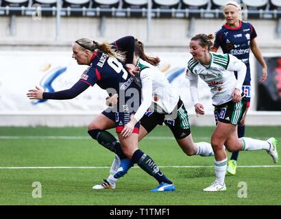 2016-04-17 LINKÖPING Stina Blackstenius pendant le match dans la damallsvenskan entre Linköping FC-Mallbackens si à Linköping arena. Jeppe Photo Gustafsson Banque D'Images