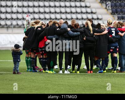 2016-04-17 LINKÖPING Correspondance dans la damallsvenskan entre Linköping FC-Mallbackens si à Linköping arena. Jeppe Photo Gustafsson Banque D'Images