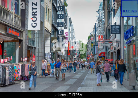 Hohe Strasse, Koeln, Nordrhein-Westfalen, Deutschland Banque D'Images