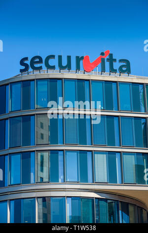 Securvita Krankenkasse, Luebeckertordamm, Hamburg, Deutschland, Lübeckertordamm Banque D'Images