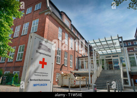 Bernhard-Nocht-Institut für Tropenmedizin, Bernhard-Nocht-Strasse, St Pauli, Hambourg, Allemagne Banque D'Images
