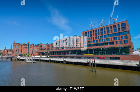 Magderburger Elbarkaden Elbtorquartier Hafen,,, Hafencity, Hambourg, Allemagne Banque D'Images