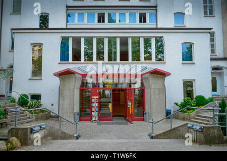 Rudolf Steiner Haus, Mittelweg, Rotherbaum, Hamburg, Deutschland Banque D'Images