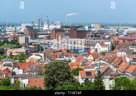 Harbour, St. Georg's, St Georgen, Wismar, Mecklembourg-Poméranie-Occidentale, Allemagne Banque D'Images