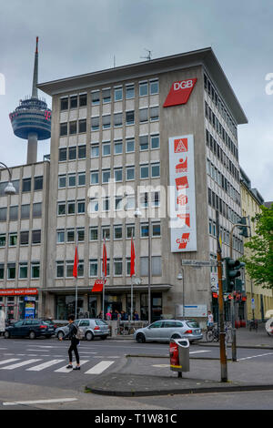 Gewerksschaftshaus, Hans-Boeckler-Platz, Koeln, Nordrhein-Westfalen, Deutschland Banque D'Images