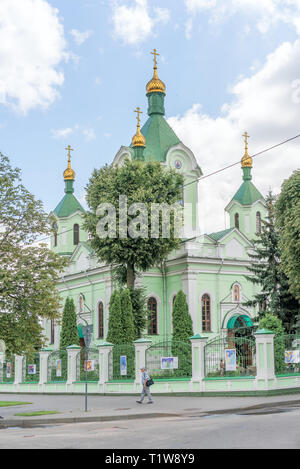 Brest, Biélorussie - Juillet 27, 2018 : Cathédrale de Saint Siméon Banque D'Images