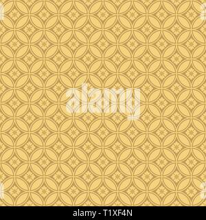 Ornement géométrique traditionnelle japonaise. Motif transparent vecteur Illustration de Vecteur