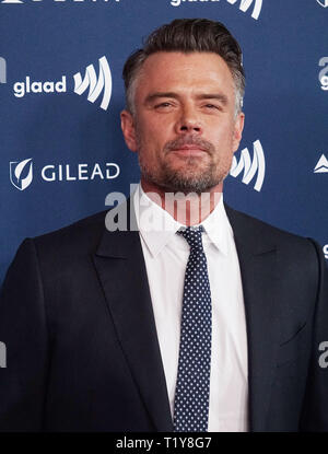 Los Angeles, USA. Mar 28, 2019. Josh Duhamel participe à la 30ème GLAAD Media Awards à Los Angeles au Beverly Hilton Hotel, le 28 mars 2019 à Beverly Hills, Californie. Credit : Tsuni/USA/Alamy Live News Banque D'Images