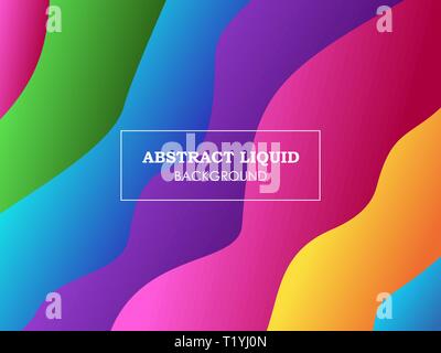 Résumé fond liquide eps 10 Illustration de Vecteur