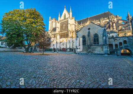Troyes (nord-est de la France) : la cathédrale de Troyes ou la Cathédrale Saint Pierre et Saint Paul Banque D'Images