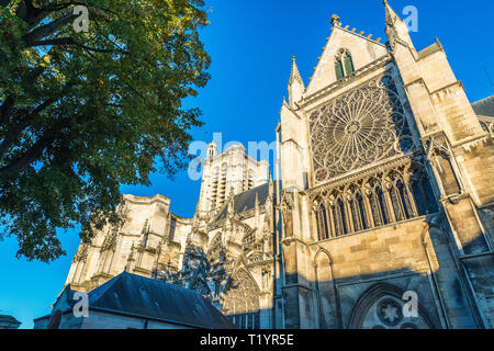 Troyes (nord-est de la France) : la cathédrale de Troyes ou la Cathédrale Saint Pierre et Saint Paul Banque D'Images