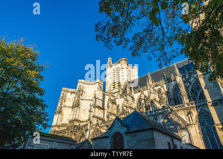 Troyes (nord-est de la France) : la cathédrale de Troyes ou la Cathédrale Saint Pierre et Saint Paul Banque D'Images