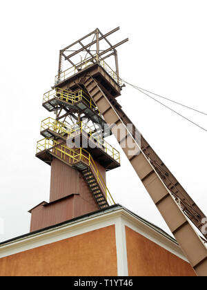 Carreau de la mine de sel de Bochnia, Pologne Banque D'Images