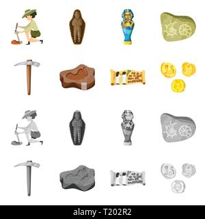 L'archéologue,maman,sarcophage,rock,pioche,allez,pièces,fille de pharaon,,Black,choisir,mentions légales,papyrus,meubles,sol,Egypte,Egypte,figure,creuser,track,book,pit,mort,tombeau,amphora,OUTIL,vieux,chercheur,rouleau,histoire,éléments, attributs,musée,archéologie,recherche,historique,bien,Travail,découverte,set,icône,,illustration,collection,isolé,design,graphisme,élément vecteur vecteurs,signer , Illustration de Vecteur