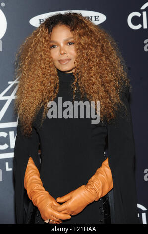 New York, NY, USA. Mar 29, 2019. Janet Jackson au 2019 Rock N Roll Hall of Fame au Barclays Center de Brooklyn, New York City le 29 mars 2019. Crédit : John Palmer/media/Alamy Punch Live News Banque D'Images