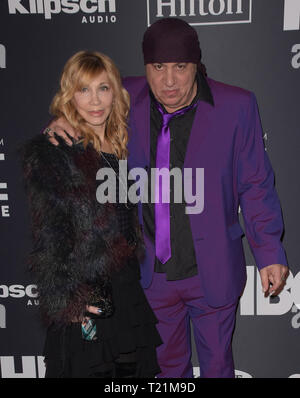 Brooklyn, Etats-Unis. Mar 29, 2019. NEW YORK, NEW YORK - Le 29 mars : Maureen Van Zandt, Steven Van Zandt assister à la 2019 Rock & Roll Hall of Fame de la cérémonie au Barclays Center le 29 mars 2019 dans la ville de New York. Credit : Imagespace/Alamy Live News Banque D'Images