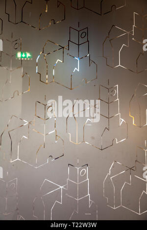 Intérieur de l'église Sint Laurencekerke à Rotterdam, Pays-Bas Banque D'Images