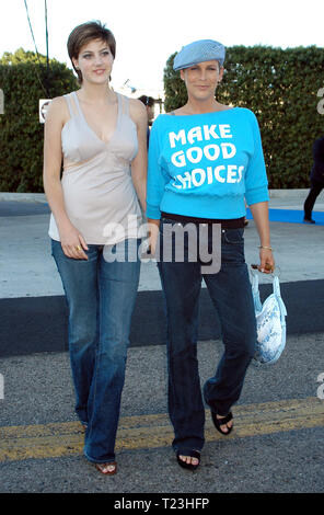 Annie Invité, Jamie Lee Curtis au Teen Choice Awards 2003, tenue le 2 août 2003, à l'Amphithéâtre Gibson, Universal City, Californie. Crédit photo : Sthanlee PictureLux Mirador / B. Banque D'Images