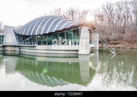 Crystal Bridges Museum exterior Banque D'Images