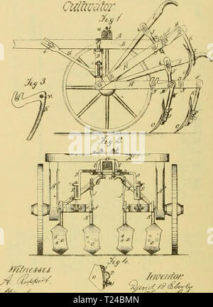 Image d'archive à partir de la page 591 du recueil d'outils agricoles, d'outils agricoles Digest breveté, brevetée aux États-Unis de l'an 1789 à juillet 1881 .. digestofagricult02alle Année : 1886 |u'nit" : Banque D'Images