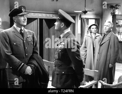 La nuit Mon Numéro est arrivé (1955) Michael Redgrave, Alexander Knox, Date : 1955 Banque D'Images