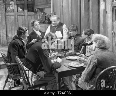 La vie et les Aventures de Nicholas Nickleby (1947) Stanley Holloway, Derek Bond, Aubrey Woods, Date : 1947 Banque D'Images