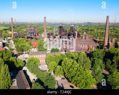 Landschaftspark est un parc public situé dans la région de Duisburg, Allemagne Banque D'Images