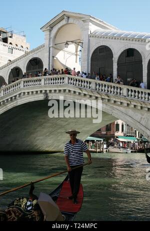 La belle ville de Venise, et la capitale de l'Italie du nord, région de la Vénétie. Banque D'Images