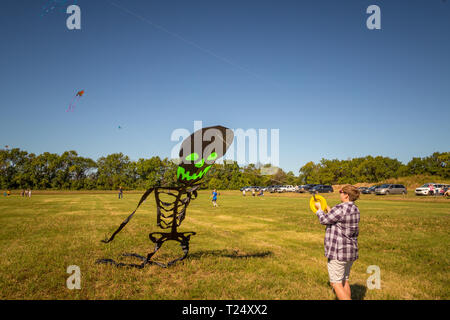 Kechi Kite Festival - 2018 Banque D'Images