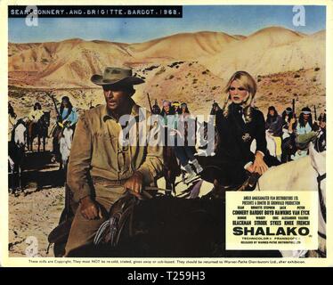 Shalako (1968) Sean Connery, Brigitte Bardot, Date : 1968 Banque D'Images