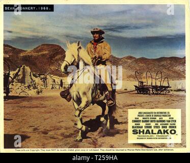 Shalako (1968) Sean Connery, Date : 1968 Banque D'Images