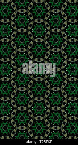 Motif géométrique très orné et abstrait fond multicolore Banque D'Images