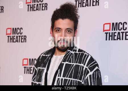 Party d'ouverture pour Alice par coeur tenue à Kenneth Cole's le Garage - Arrivées. Avec : Heath Saunders Où : New York, New York, United States Quand : 26 Feb 2019 Crédit : Joseph Marzullo/WENN.com Banque D'Images