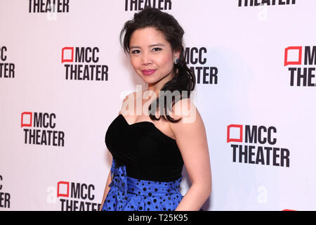 Party d'ouverture pour Alice par coeur tenue à Kenneth Cole's le Garage - Arrivées. Avec : Catherine Ricafort Où : New York, New York, United States Quand : 26 Feb 2019 Crédit : Joseph Marzullo/WENN.com Banque D'Images