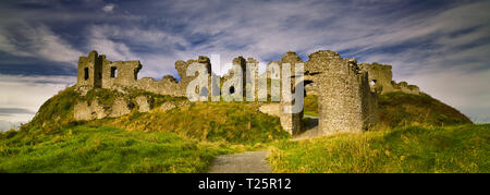 Rocher de Dunamase Comté de Laois, en Irlande Banque D'Images