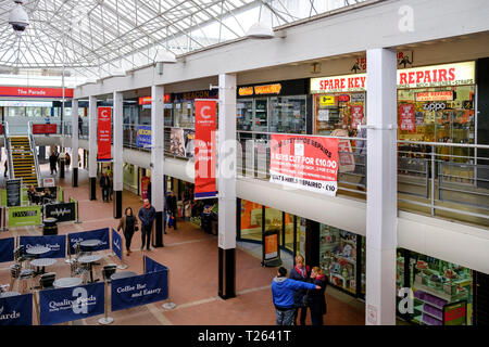 Cwmbran town centre et centre commercial. Cwmbran Gwent au Pays de Galles Banque D'Images