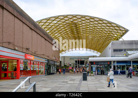 Cwmbran town centre et centre commercial. Cwmbran Gwent au Pays de Galles Banque D'Images