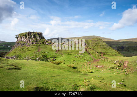 Royaume-uni, Ecosse, Hébrides intérieures, à l'île de Skye, Uig, Fairy Glen Banque D'Images