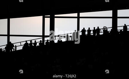 Vue générale de fans au cours de l'événement test match des légendes à Tottenham Hotspur Stadium, Londres. Banque D'Images