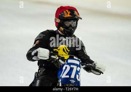 Thialf, Heerenveen, aux Pays-Bas. 30 mars 2019. Au cours de l'Tuinstra Jimmy Roelof Thijs Bokaal à Patinoire Thialf, Heerenveen le vendredi 29 mars 2019. (Crédit : Ian Charles | MI News) Credit : MI News & Sport /Alamy Live News Banque D'Images